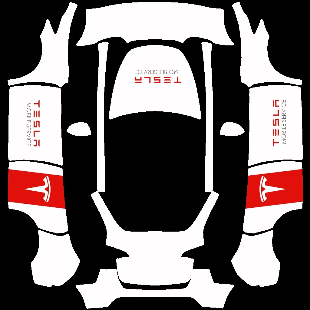 特斯拉移动服务车皮肤