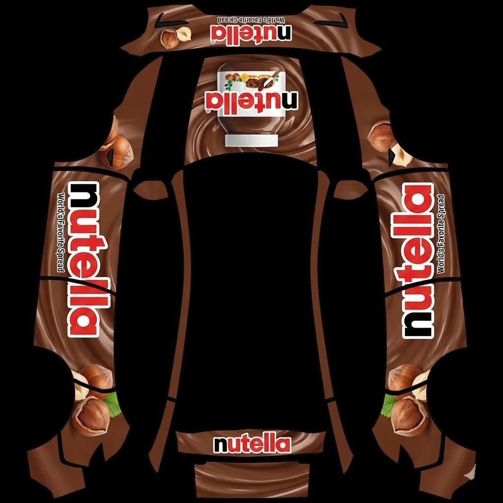 Nutella巧克力酱特斯拉皮肤