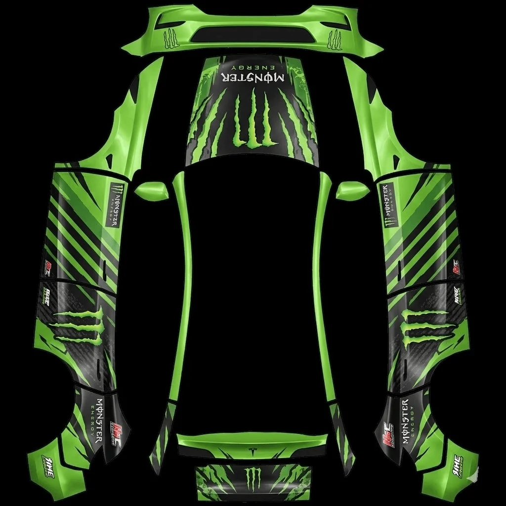 怪兽能量特斯拉皮肤