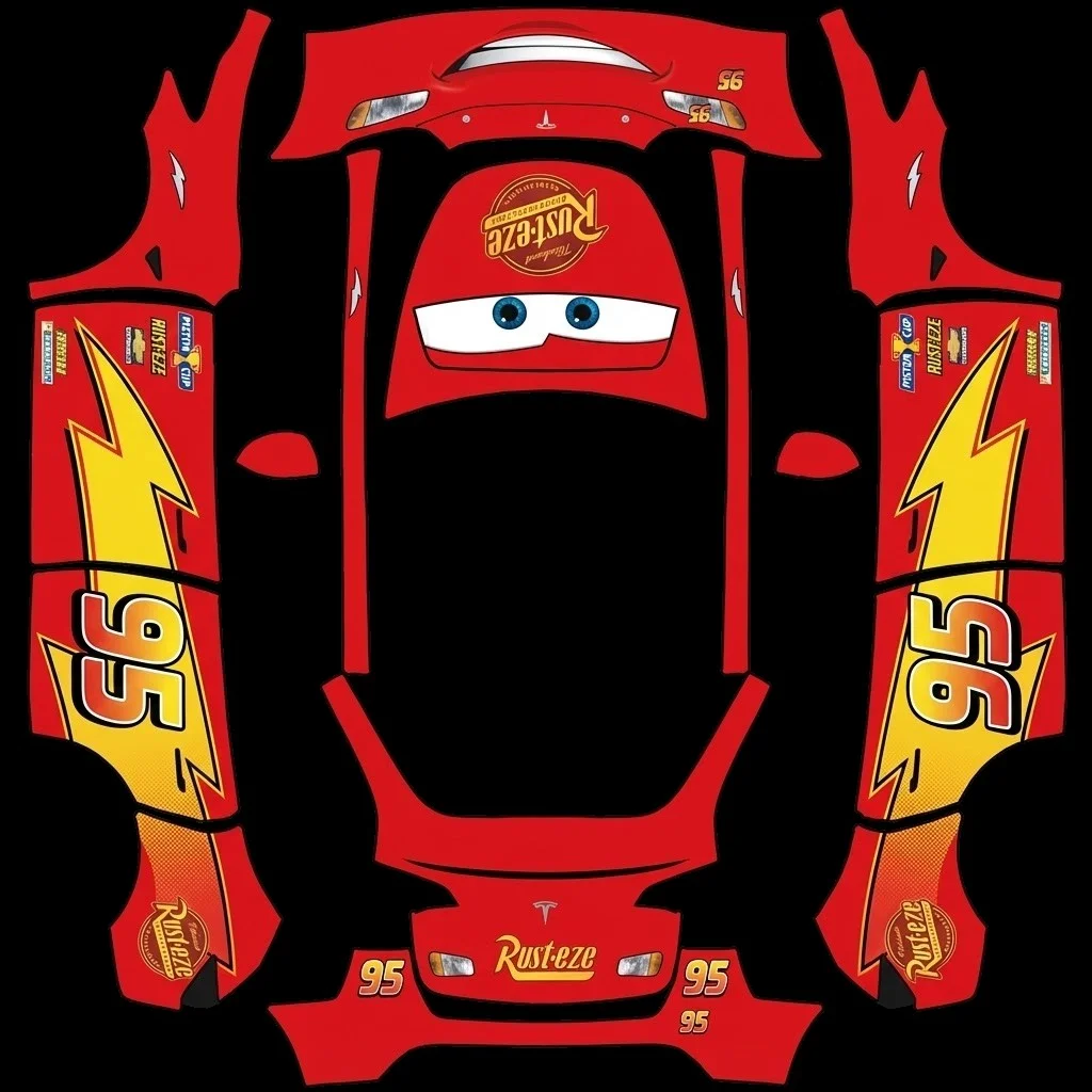 闪电麦昆特斯拉皮肤