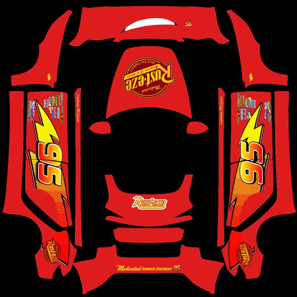 闪电麦昆赛车皮肤