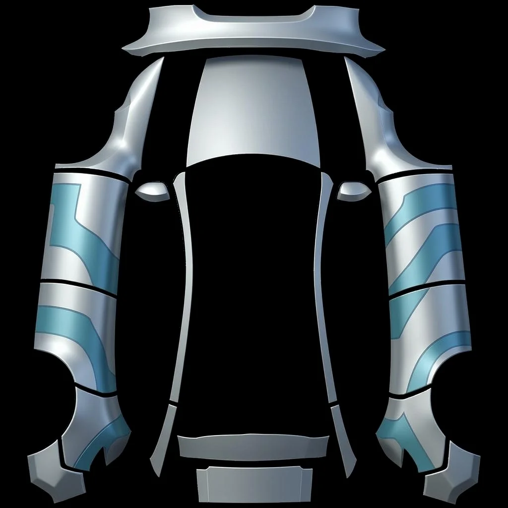 银蓝战甲