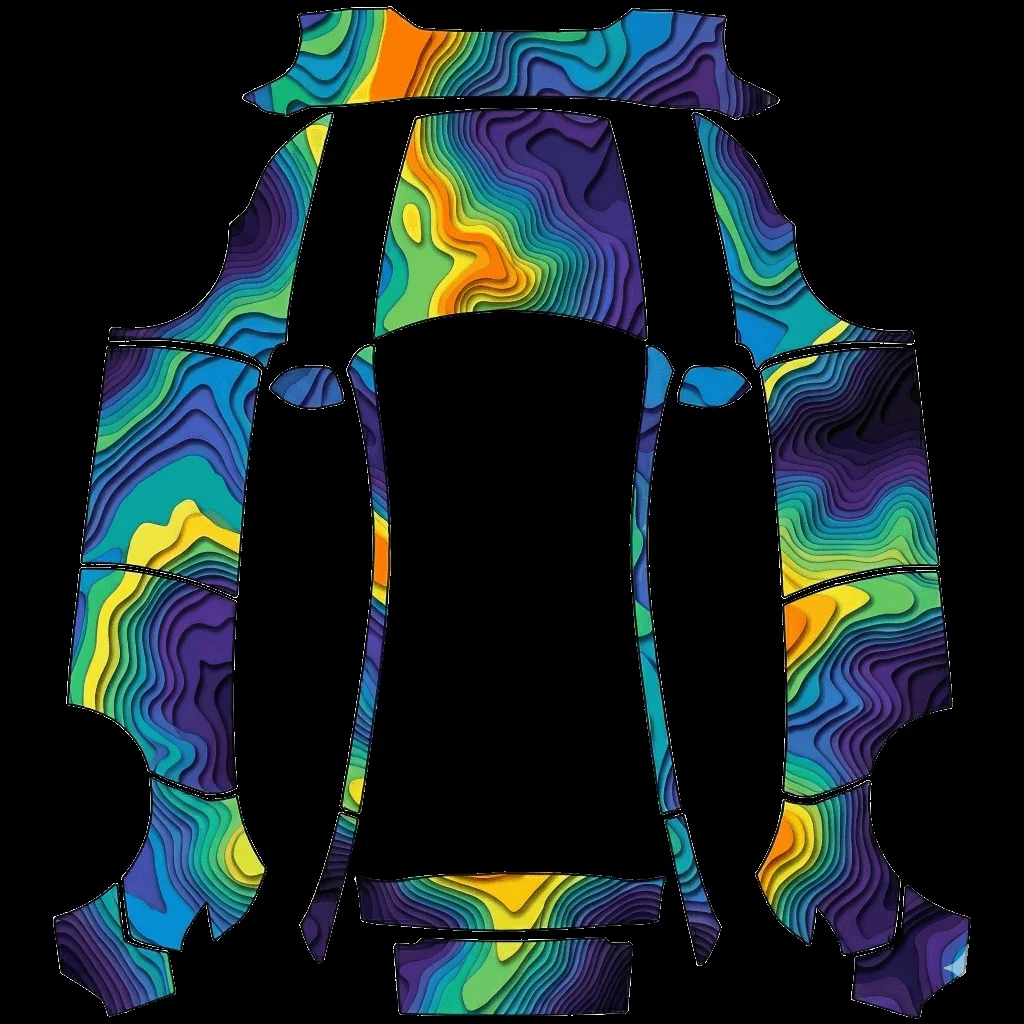 赛博朋克风特斯拉