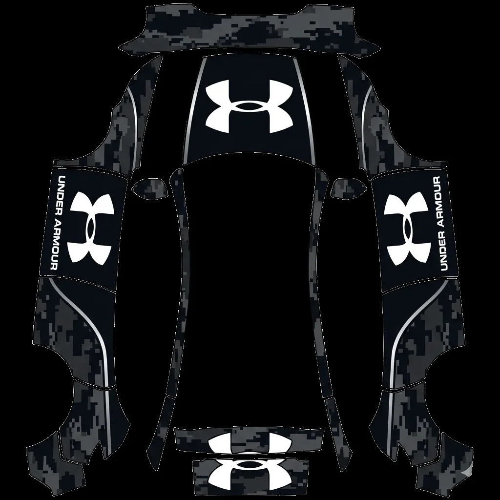 数码迷彩黑武士