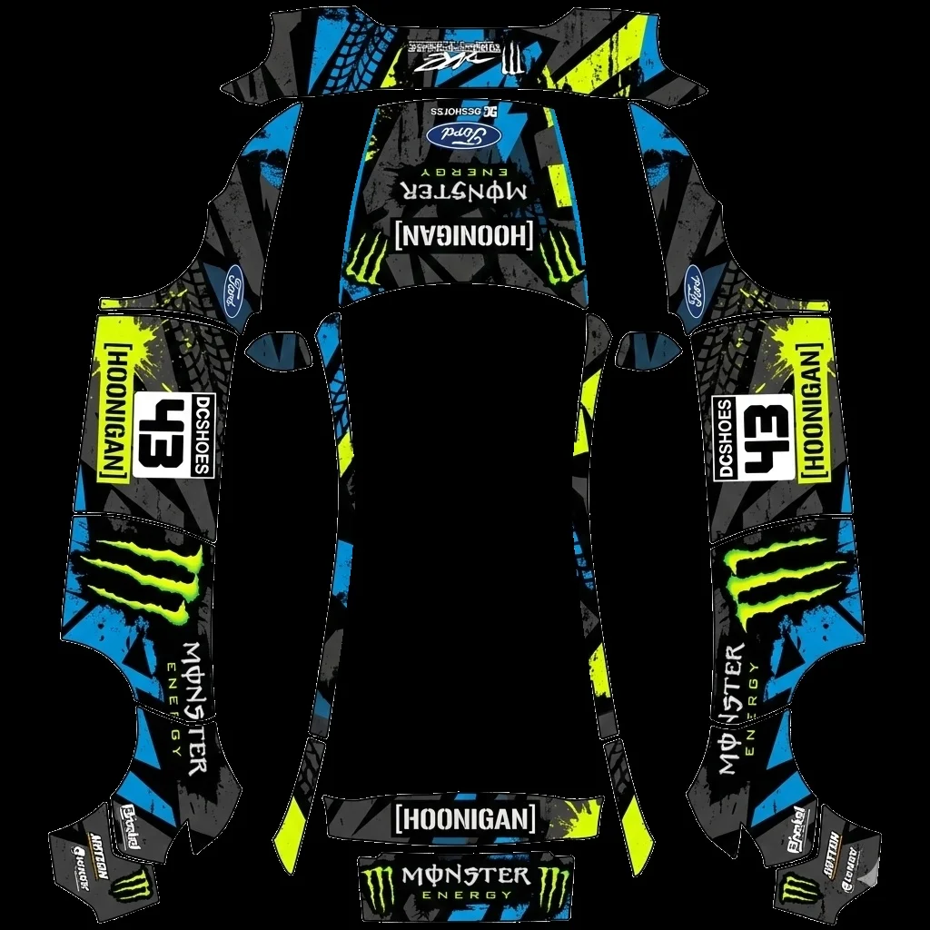 怪兽能量赛车手