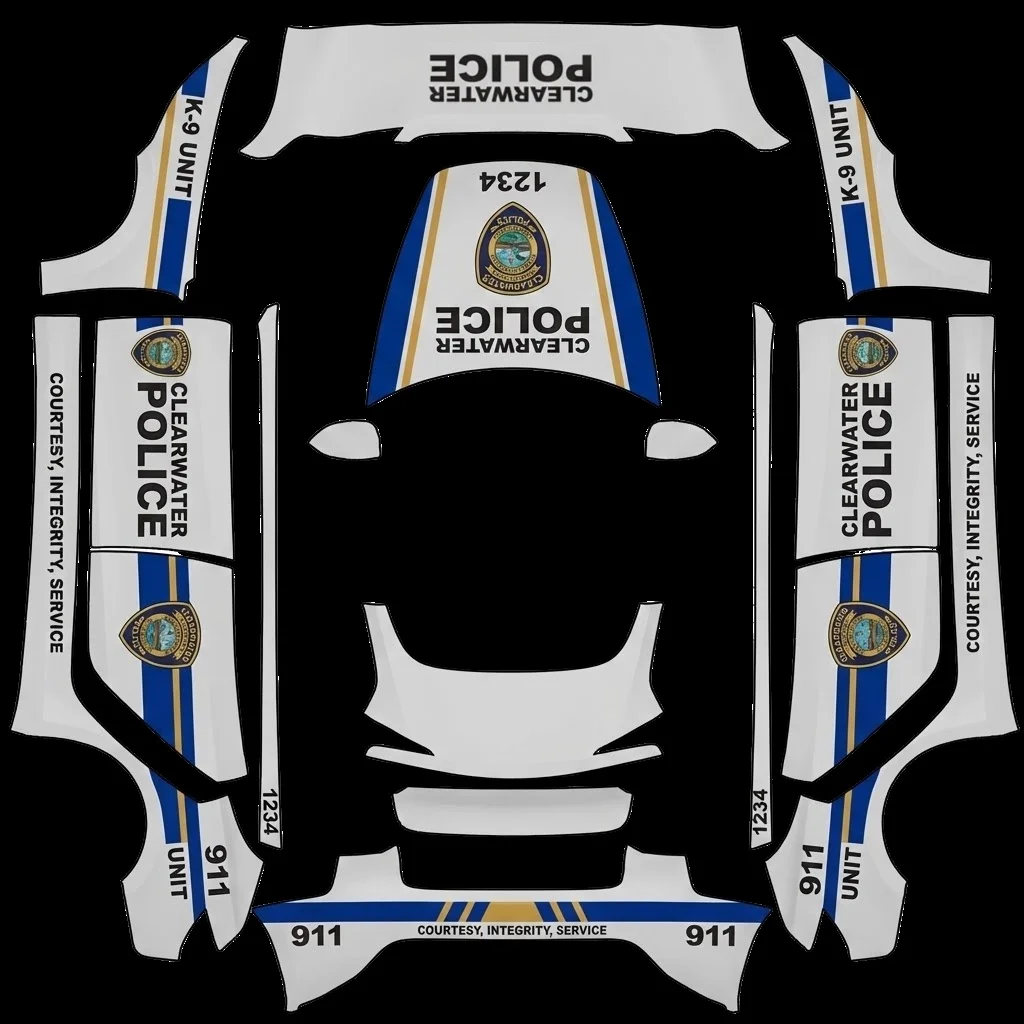 Clearwater Police Cruiser