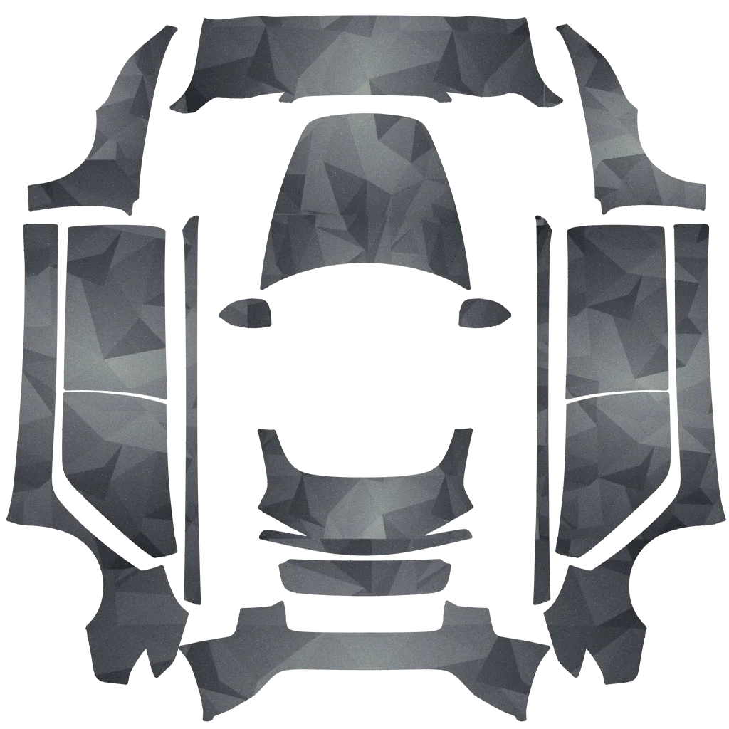 美学灰色多边形图案