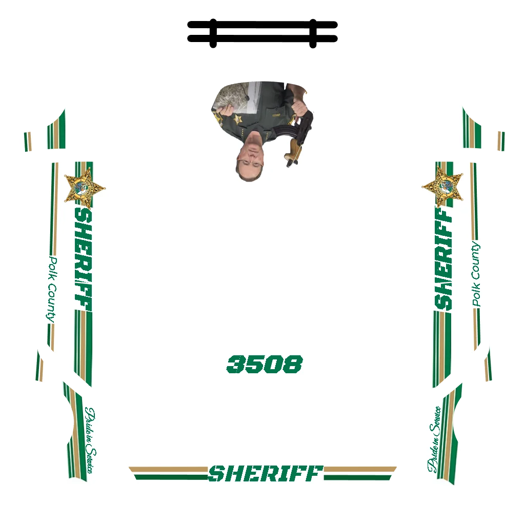 波尔克县警察 白色