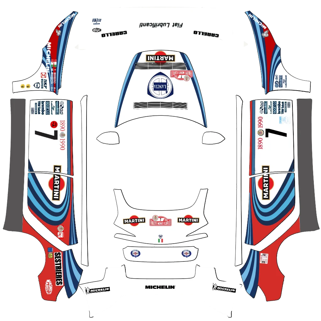 蓝旗亚 Delta HF (Model 3)