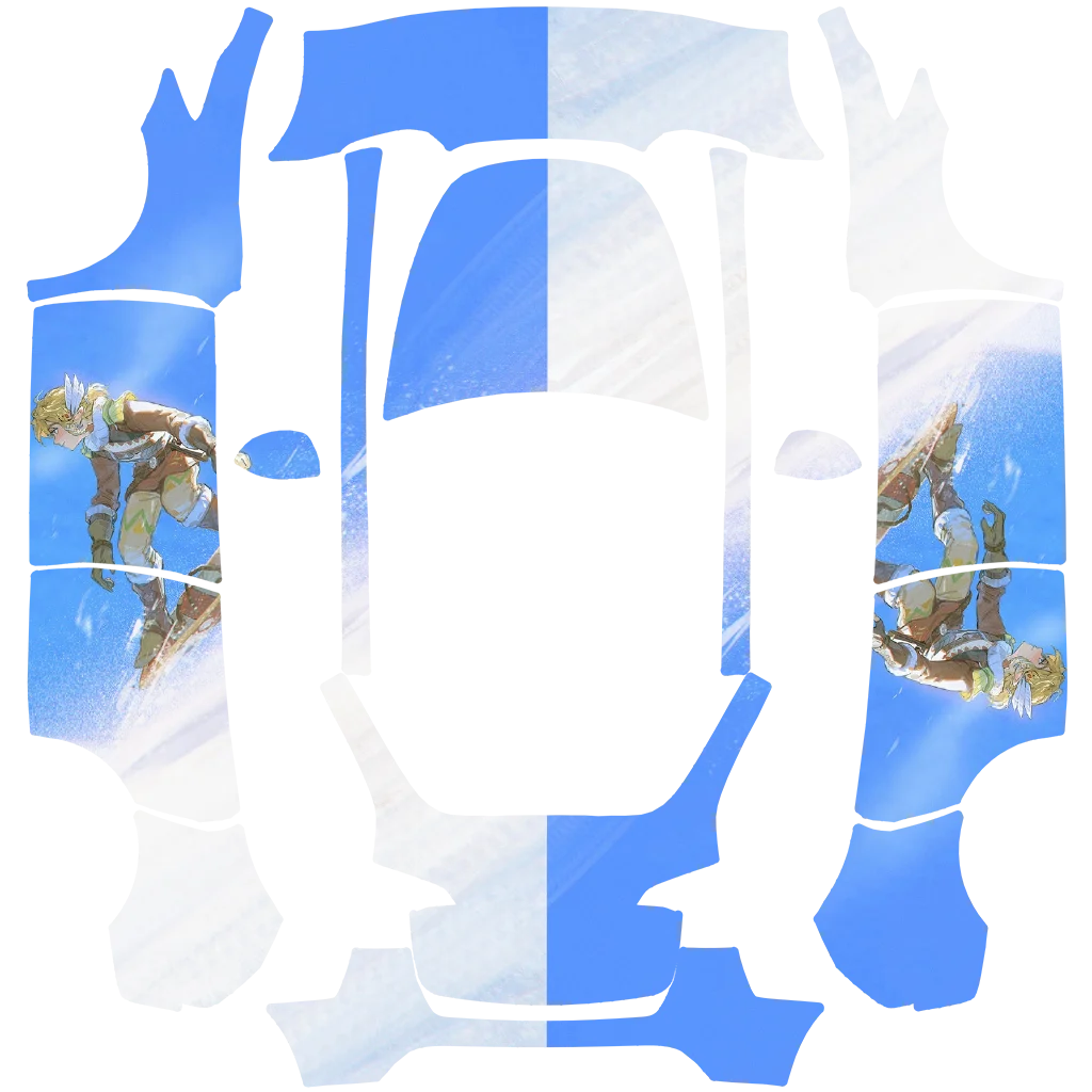 塞尔达 林克 滑雪