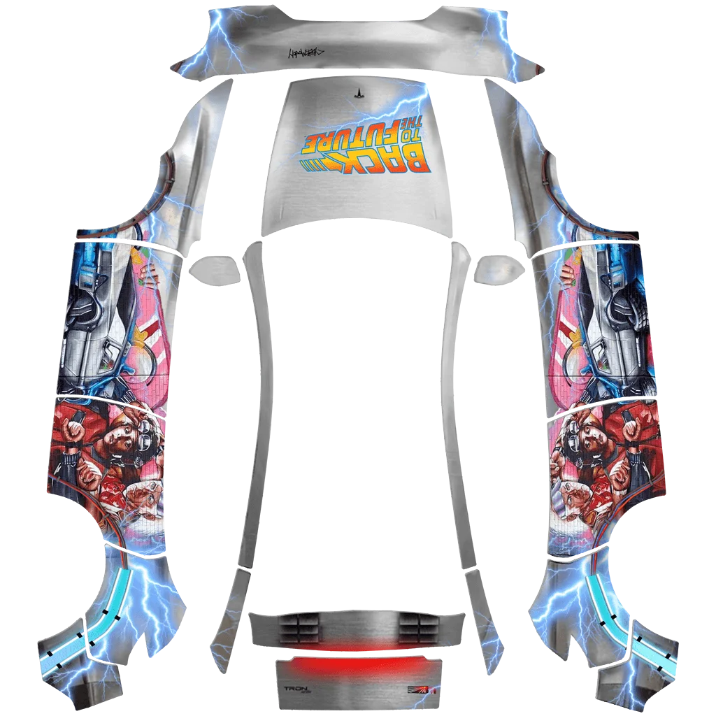 德罗宁 回到未来 壁画包装