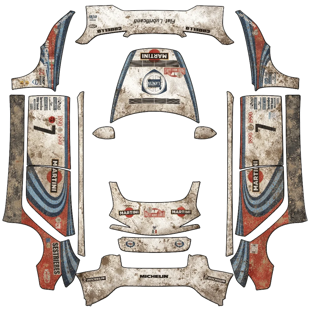 蓝旗亚 Delta HF 泥土 3