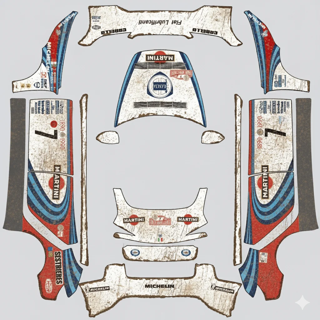 蓝旗亚 Delta HF 泥土 2