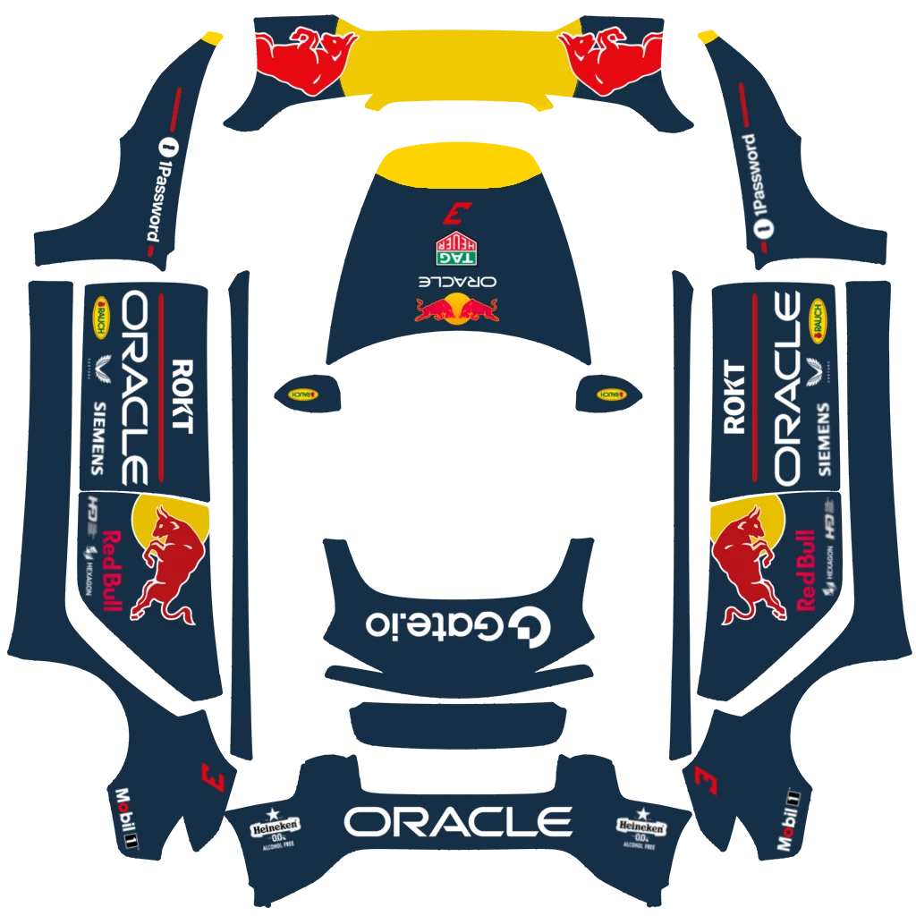 F1 MV3 红牛 2025涂装