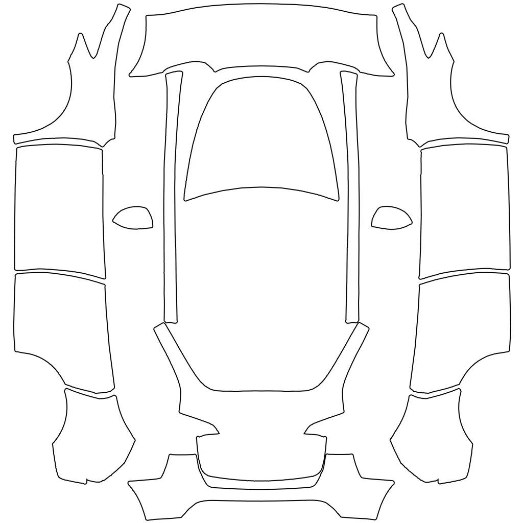 model y 车机皮肤空白模板