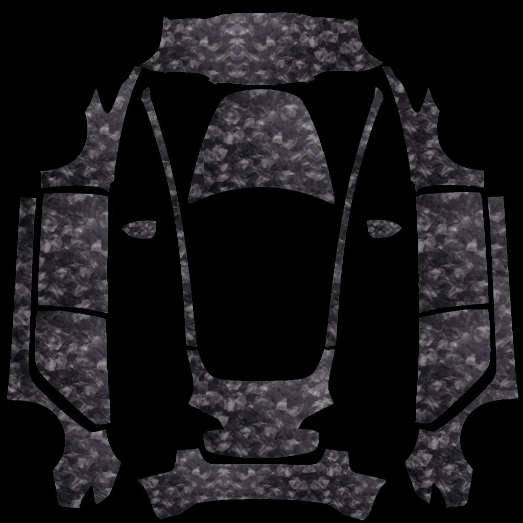 Tesla Model 3 - Matte Forged Carbon Fiber