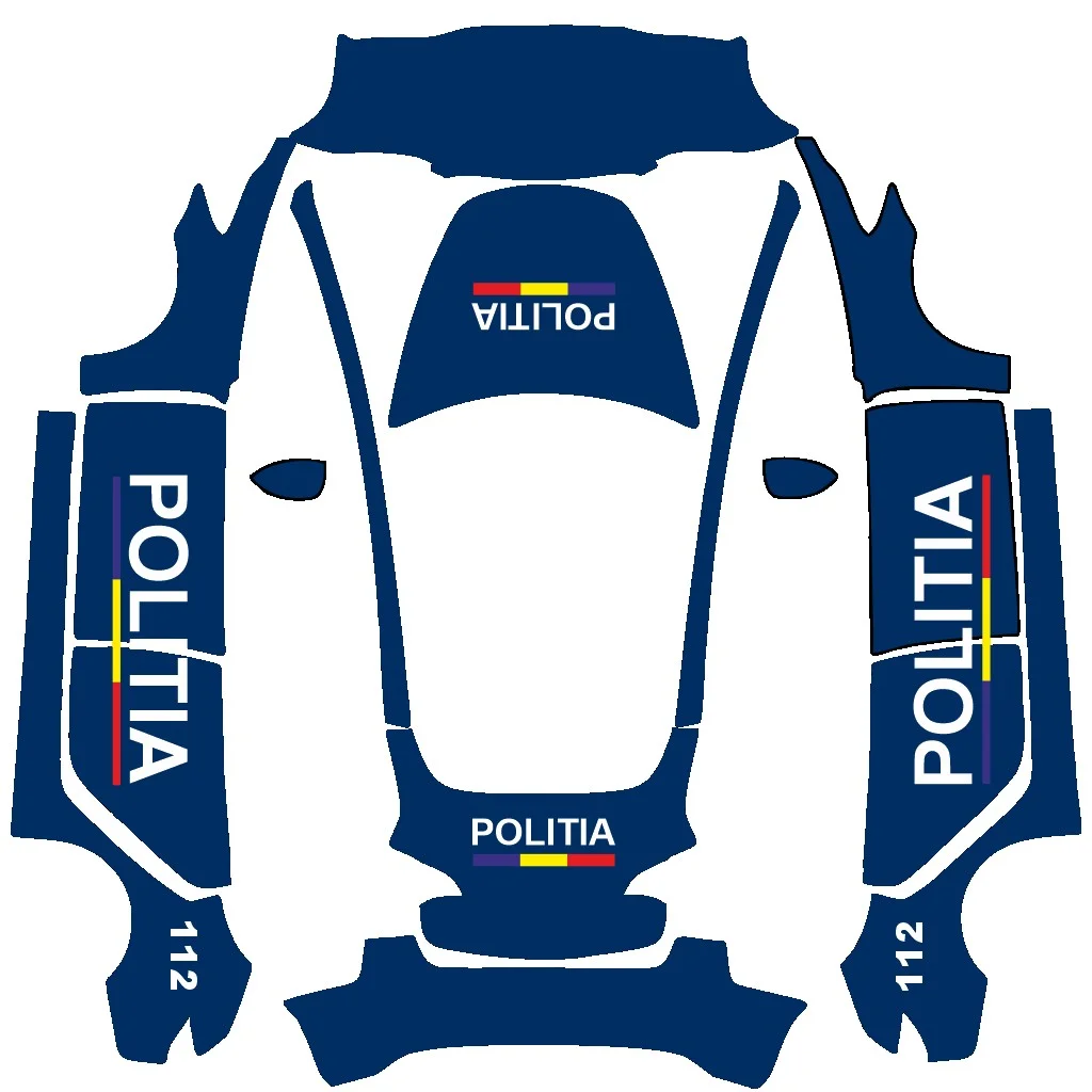 Blue Romanian Police