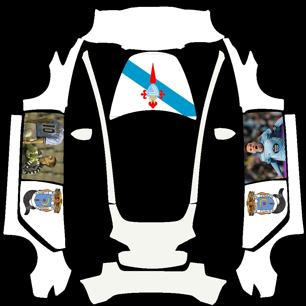 拉科鲁尼亚足球俱乐部特斯拉皮肤