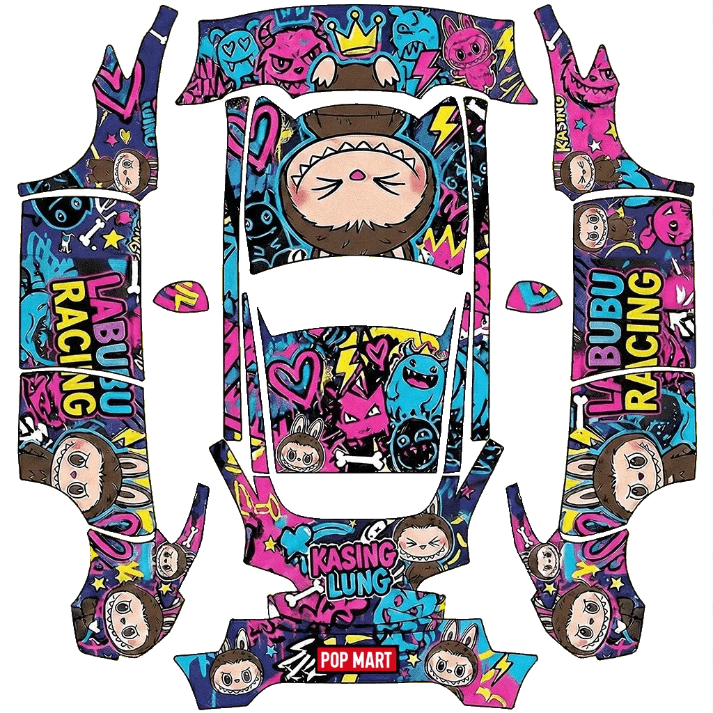泡泡玛特 拉布布 POP MART  LABUBU +顶