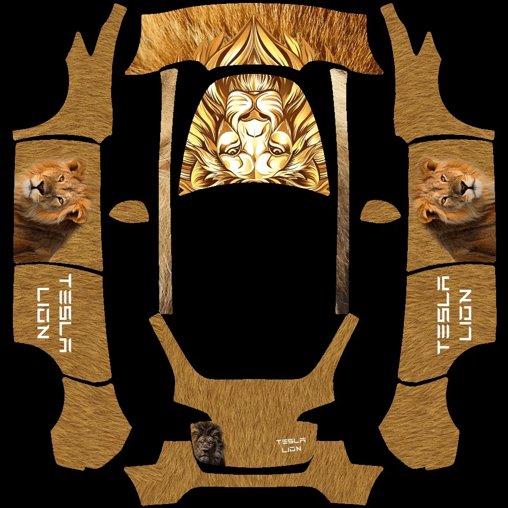 Lion Wraps Serengeti